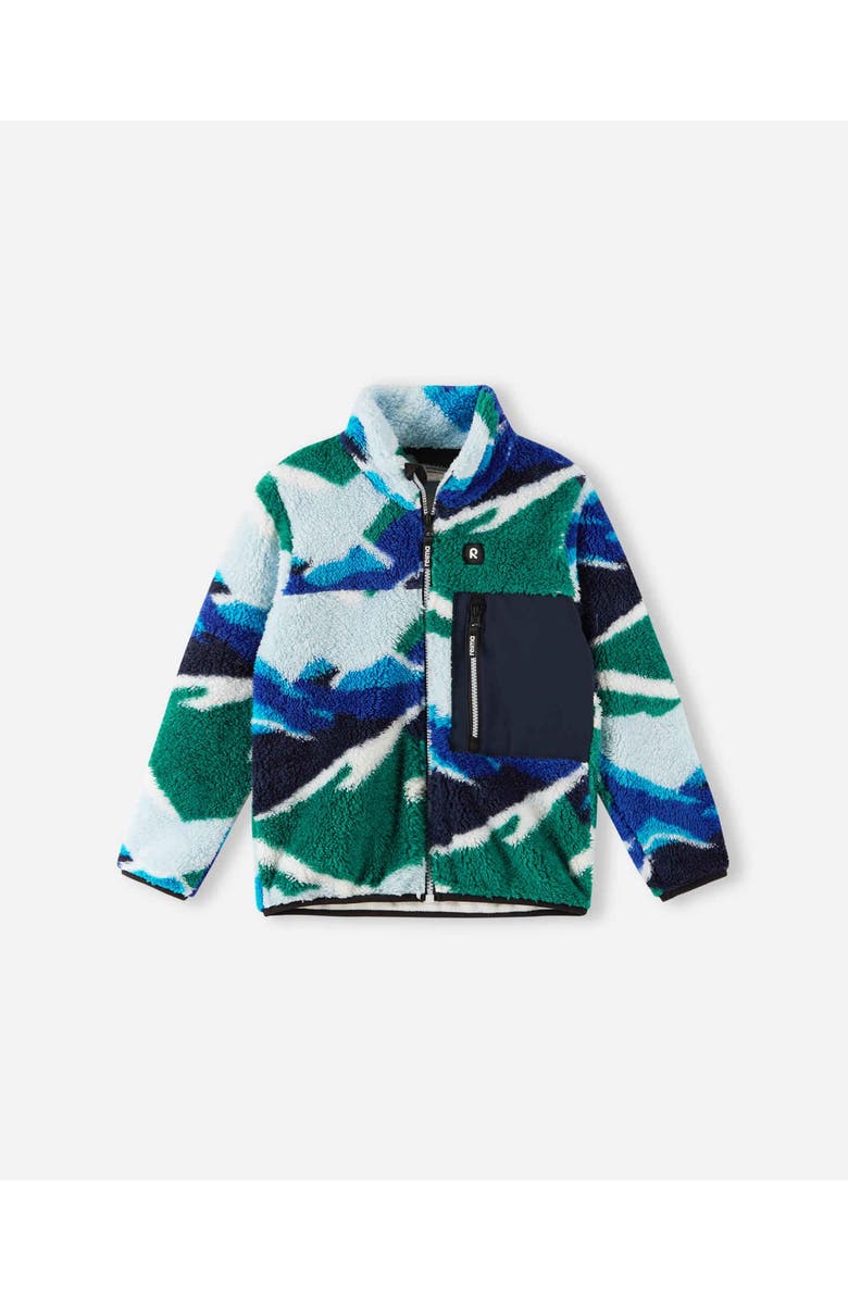 Reima Turilas Fleece sweater, Main, color, Deeper Green