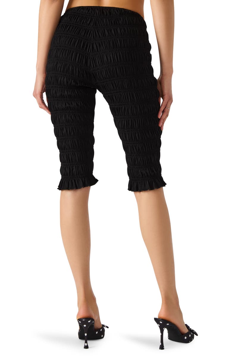 Steve Madden Misty Smocked Capri Pants, Alternate, color, 