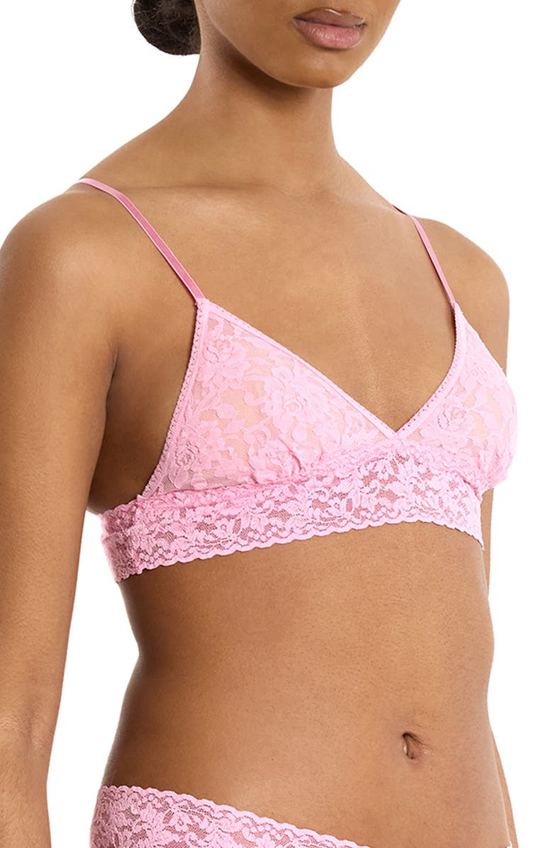 Hanky Panky Signature Lace Padded Bralette, Alternate, color, Strawberry Lemonade