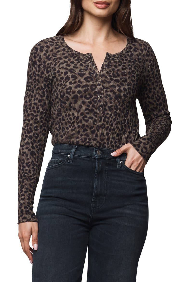 Forever Leopard Henley, Main, color, LEOPARD PRINT