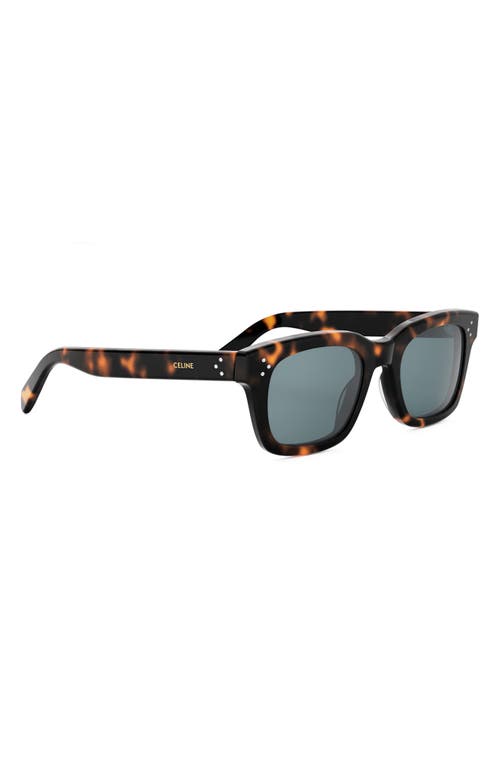 Celine Bold 3 Dots 50mm Square Sunglasses