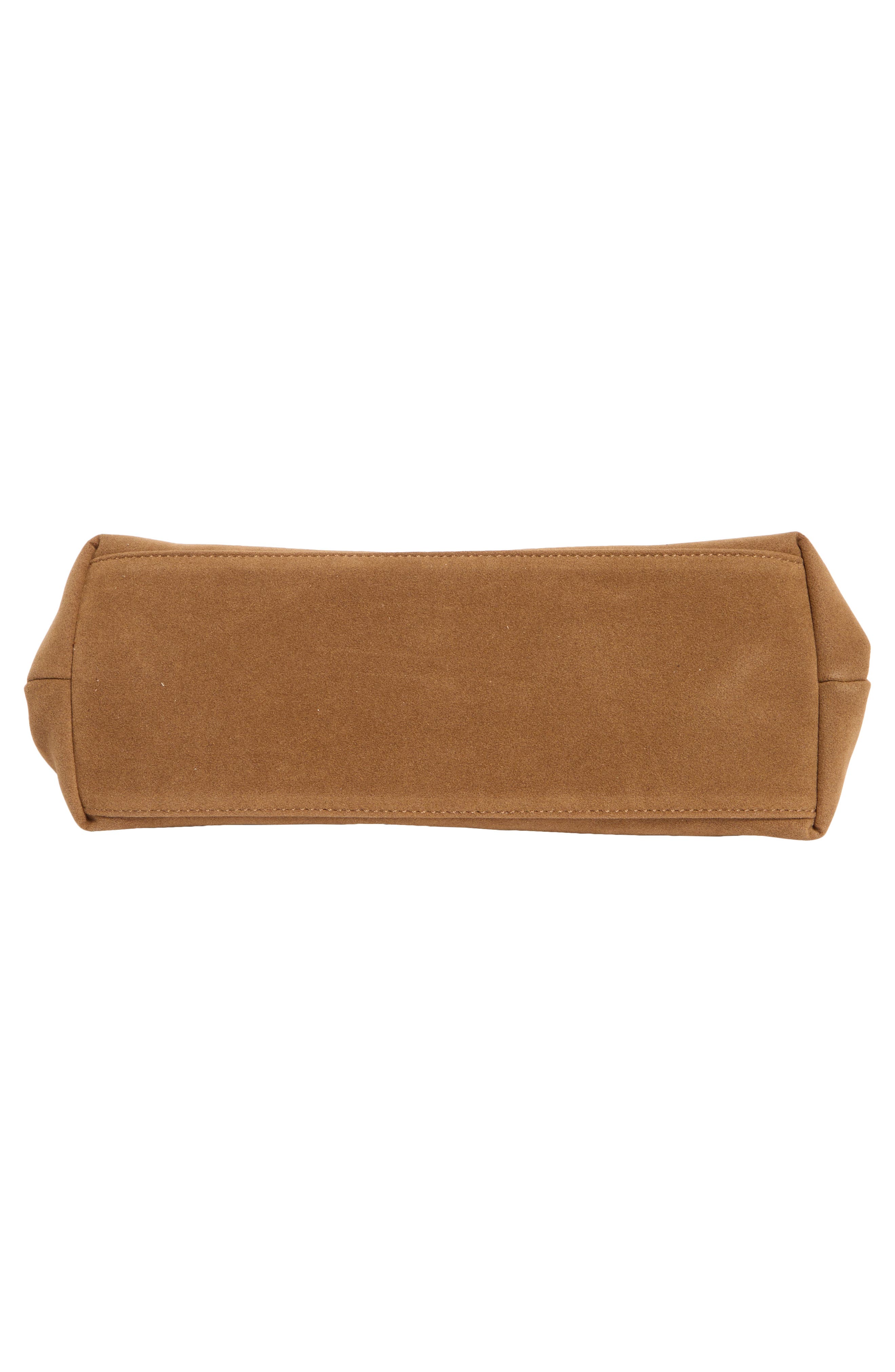 BCBG East/West Shoulder Bag, Alternate, color, Carmel