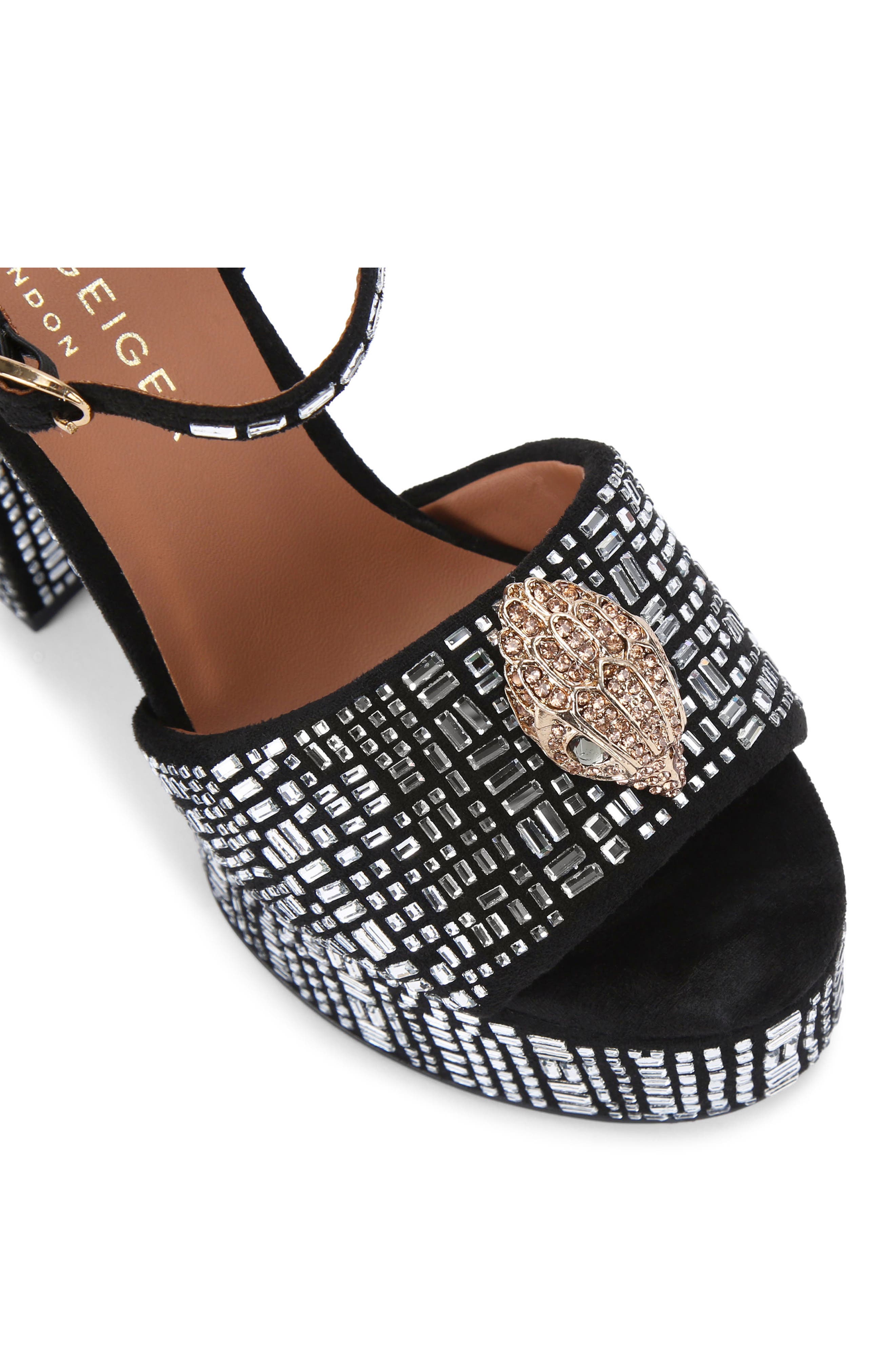 Kurt Geiger London Kensington Platform Sandal, Alternate, color, Grey