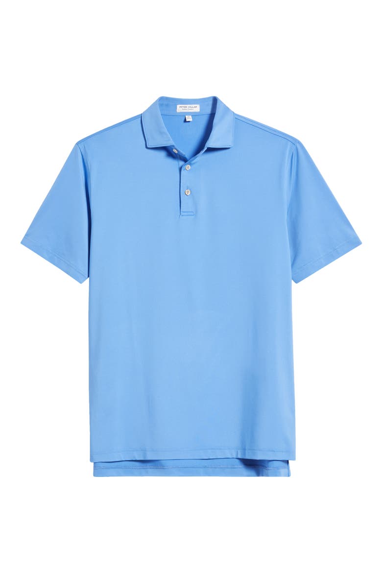 Crown Sport Summer Comfort Solid Performance Jersey Polo, Alternate, color, BLUE SEA