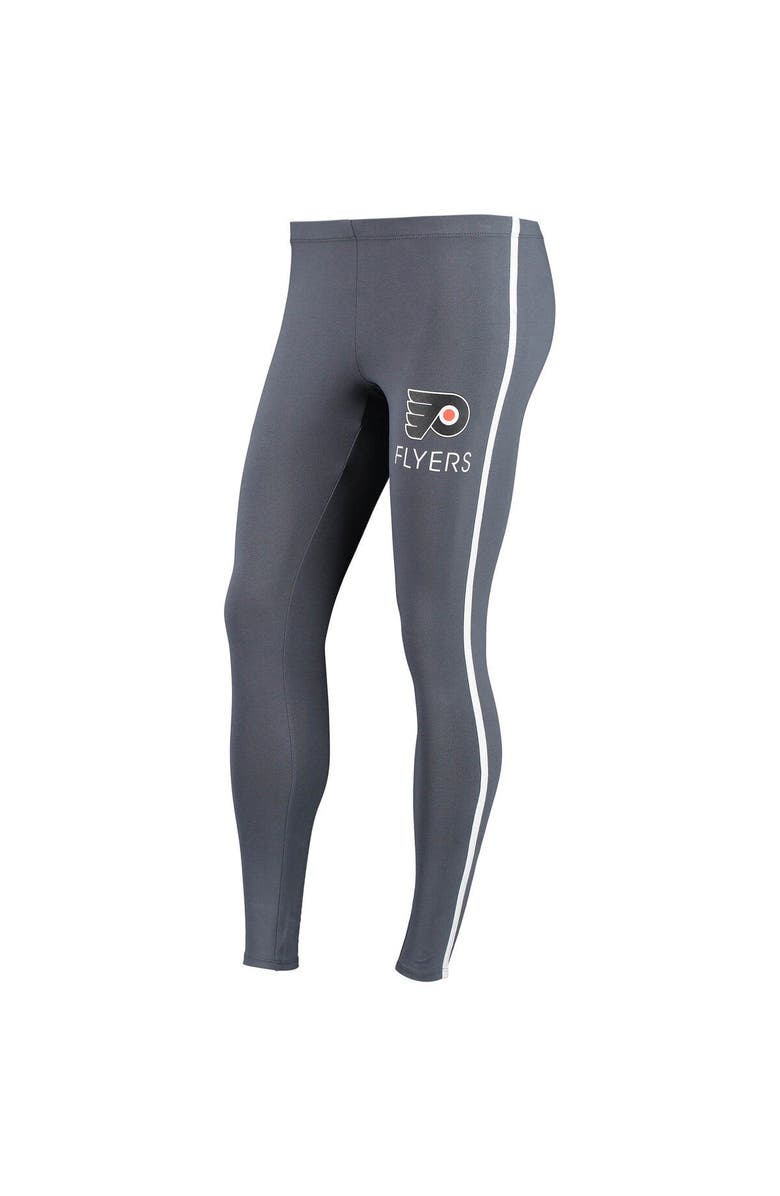 CONCEPTS SPORT Women's Concepts Sport White/Charcoal Philadelphia Flyers Sonata T-Shirt & Leggings Set, Alternate, color, White