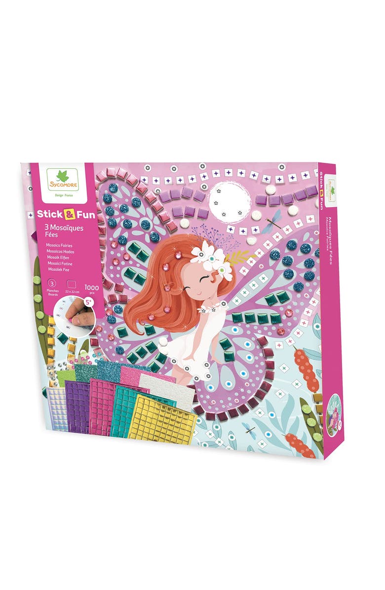Sycomore Stick'N Fun - S Mosaics Fairies - 5y+, Main, color, Multicolor