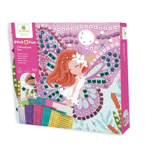 Stick'N Fun - S Mosaics Fairies - 5y+