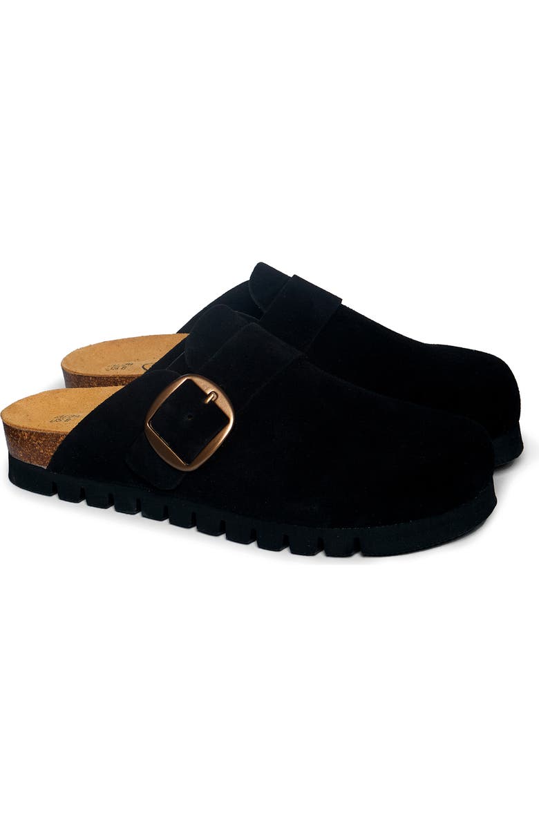 Plakton Bell Clog, Main, color, Afelpado Negro