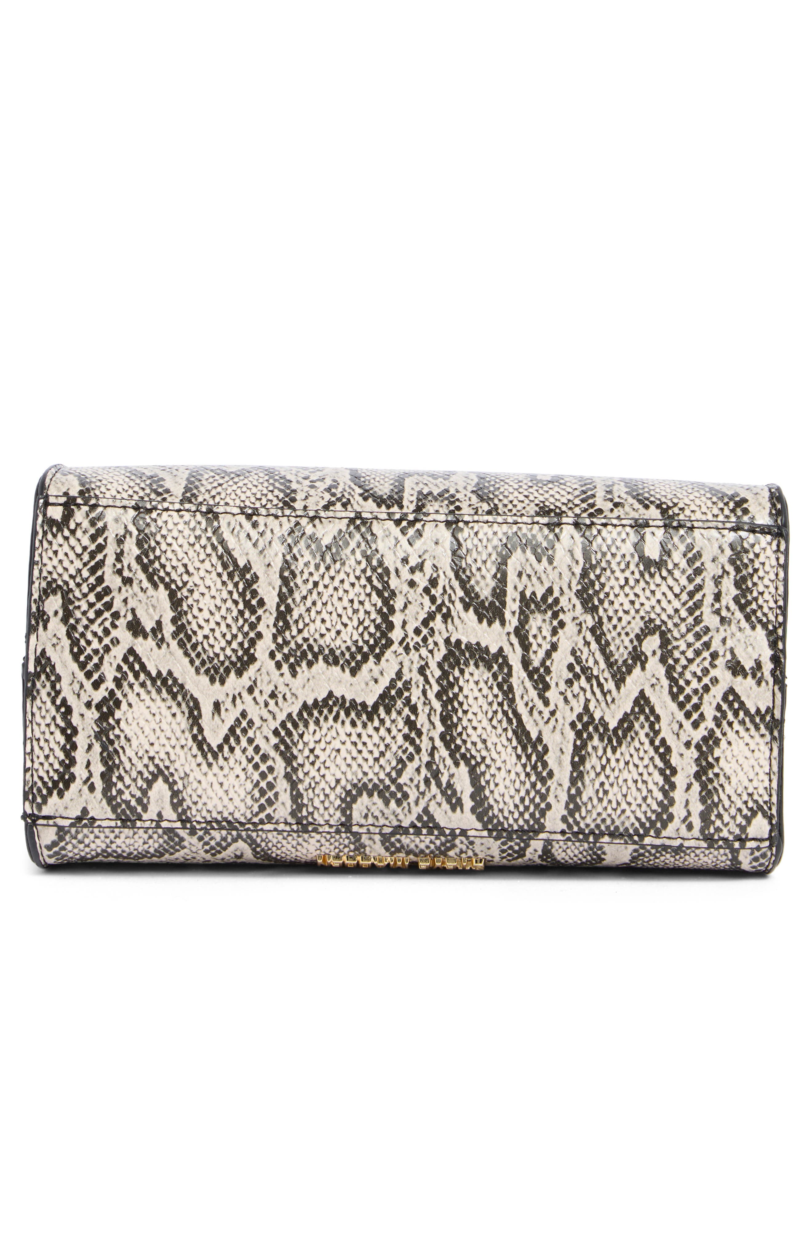 Steve Madden Phoenix Satchel Bag, Alternate, color, Black/ White Snake Print