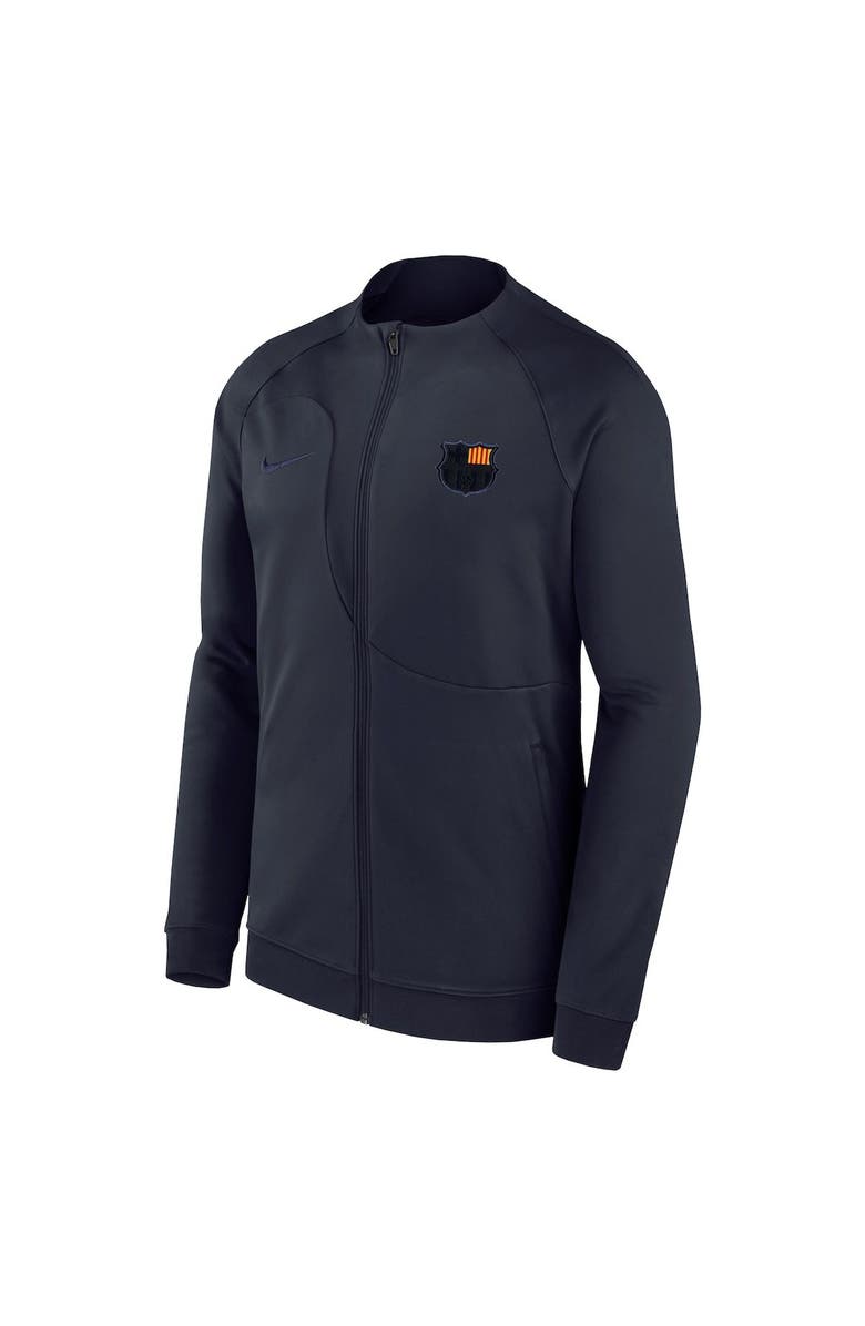 Nike Men's Nike Navy Barcelona Team Academy Pro Anthem Raglan Performance Full-Zip Jacket, Alternate, color, 