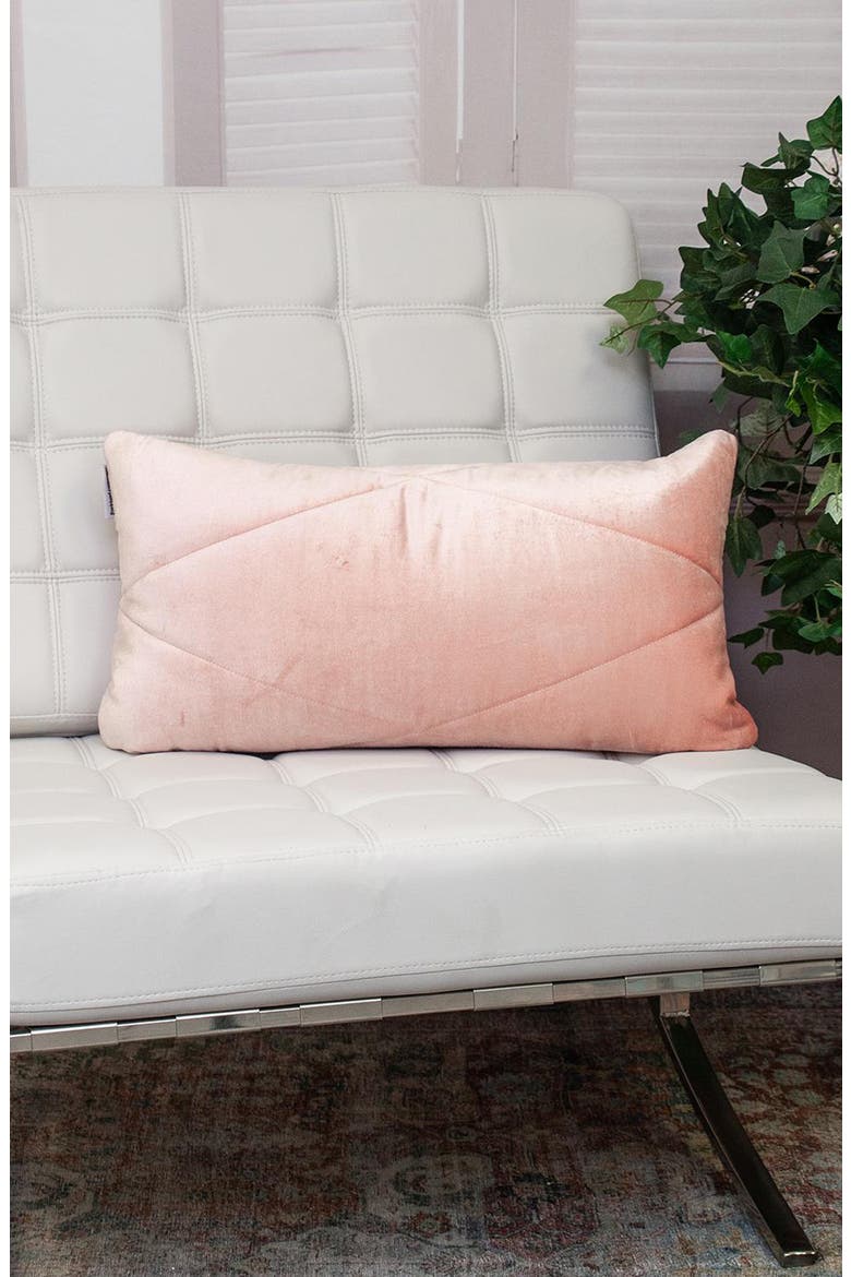 Koko Transitional Pink Throw Pillow, Alternate, color, PINK