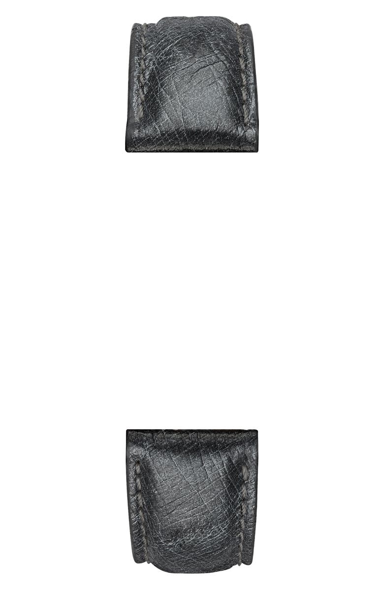 MICHELE 16mm Ostrich Leather Watch Strap, Alternate, color, 