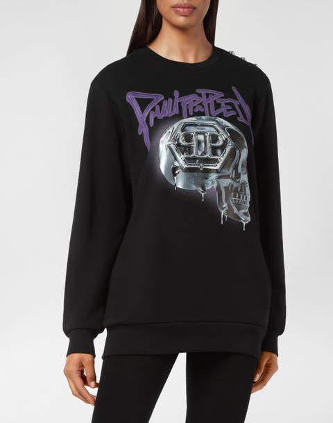 Sweatshirt Skull Women