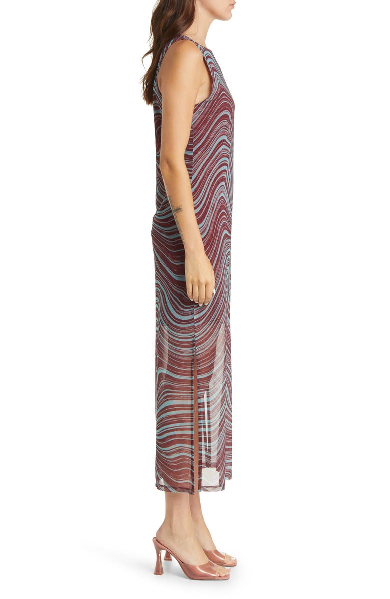 & Other Stories Marble Sleeveless Maxi Dress, Alternate, color,