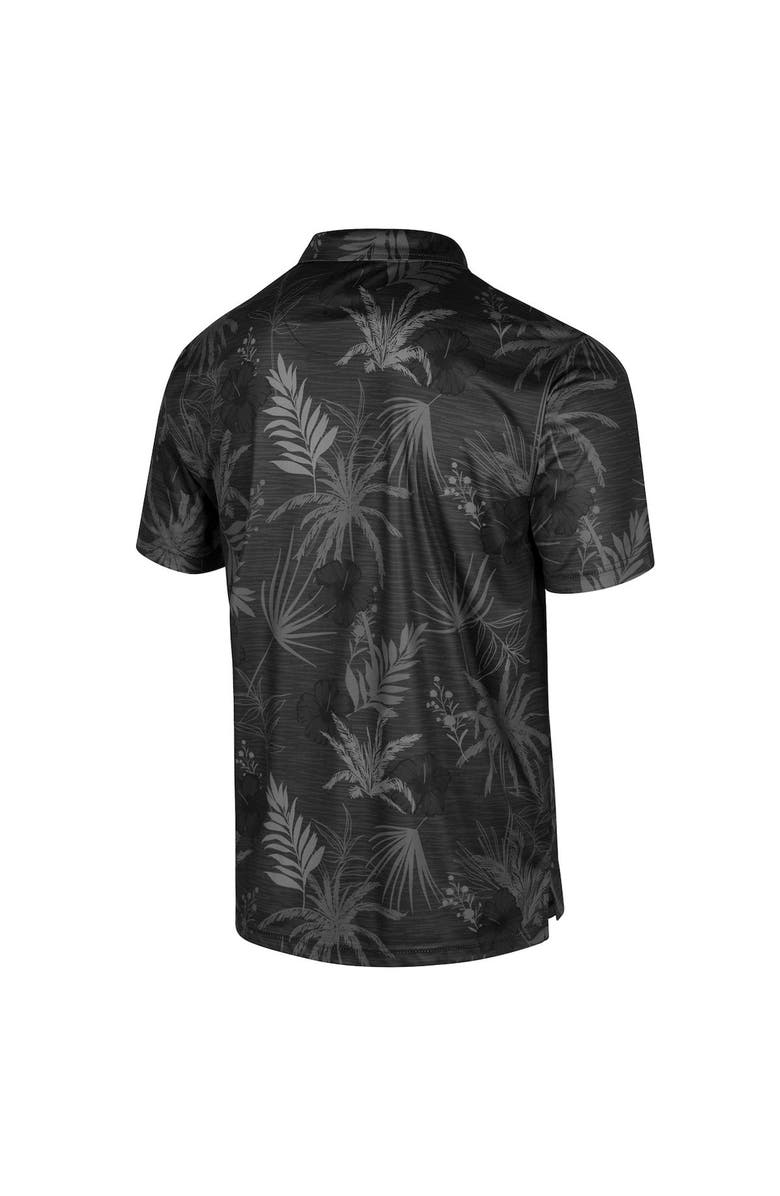 COLOSSEUM Men's Colosseum Black Vanderbilt Commodores Palms Team Polo, Alternate, color, Black