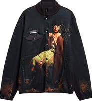 Undercover Cindy Sherman Graphic Fleece Blouson Jacket