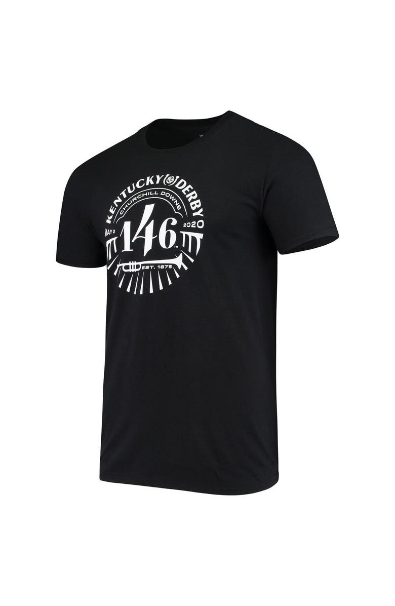 FANATICS Men's Fanatics Branded Black Kentucky Derby 146 Primary Team Logo T-Shirt, Alternate, color, 