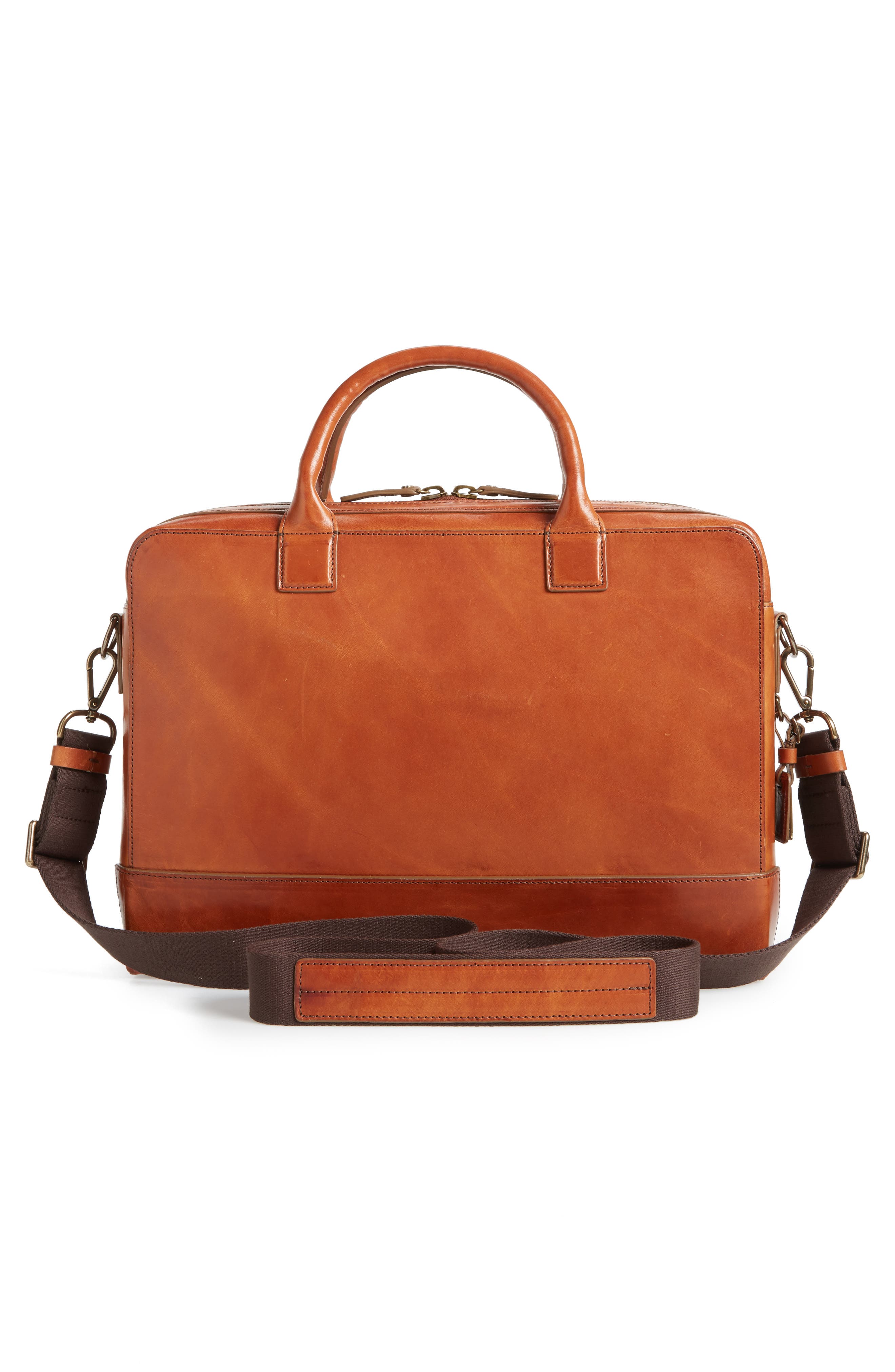 Shinola Harness Bedrock Leather Briefcase, Alternate, color, 