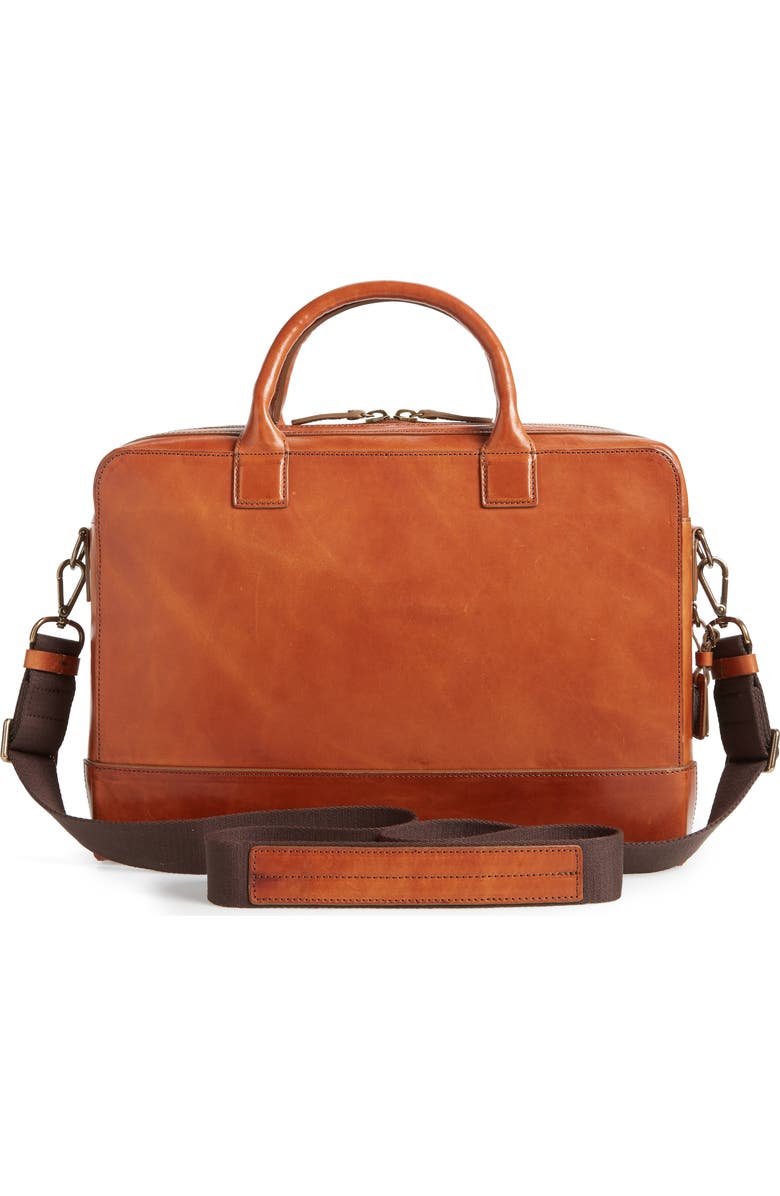 Shinola Harness Bedrock Leather Briefcase, Alternate, color,