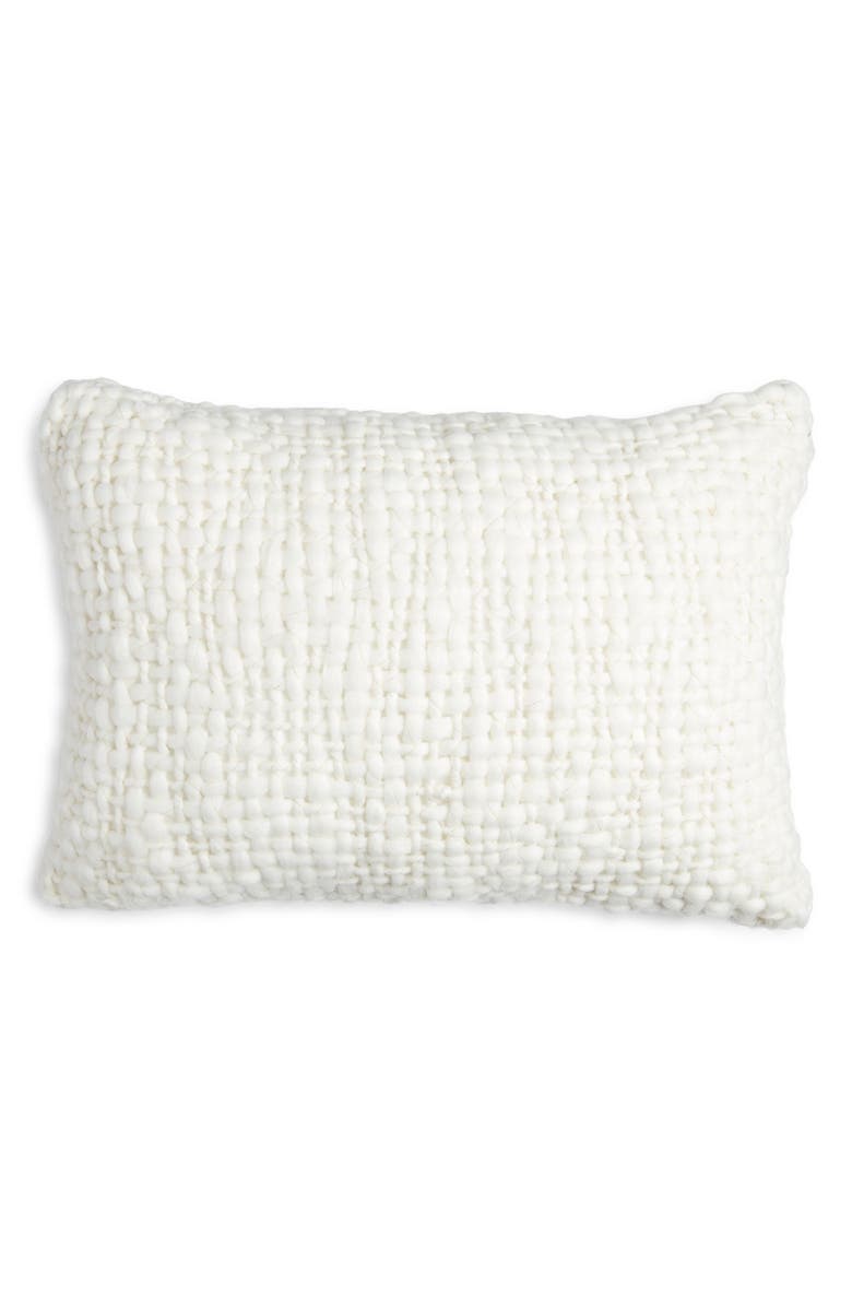 Nordstrom Chunky Handwoven Accent Pillow, Alternate, color,