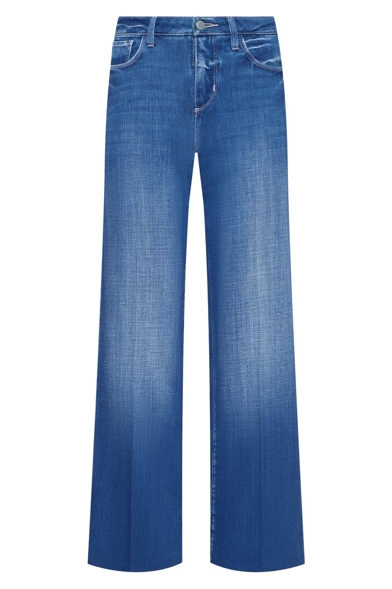 Scottie High Rise Wide Leg Jeans, Alternate, color, HASTING