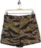 THE GREAT. The Cargo Fatigue Shorts