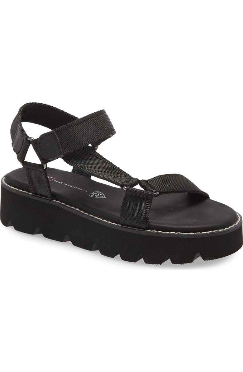 BC Footwear Eye On The Prize Quarter Strap Platform Sandal, Main, color,