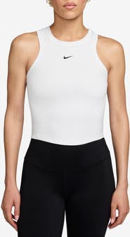 Nike One Fitted Dri-FIT Cropped Tank Top
