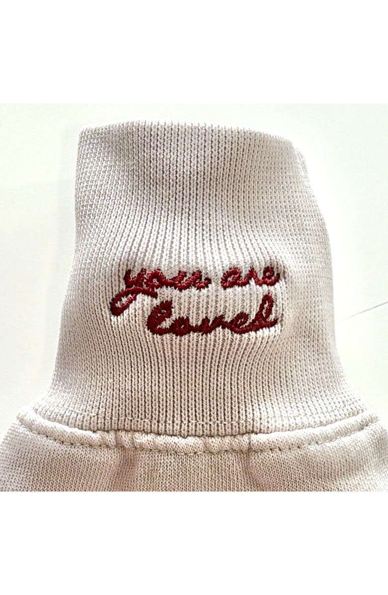 Conscious Ink You Are Loved/Hearts Manifest Sweatshirt, Alternate, color, Faded Bone