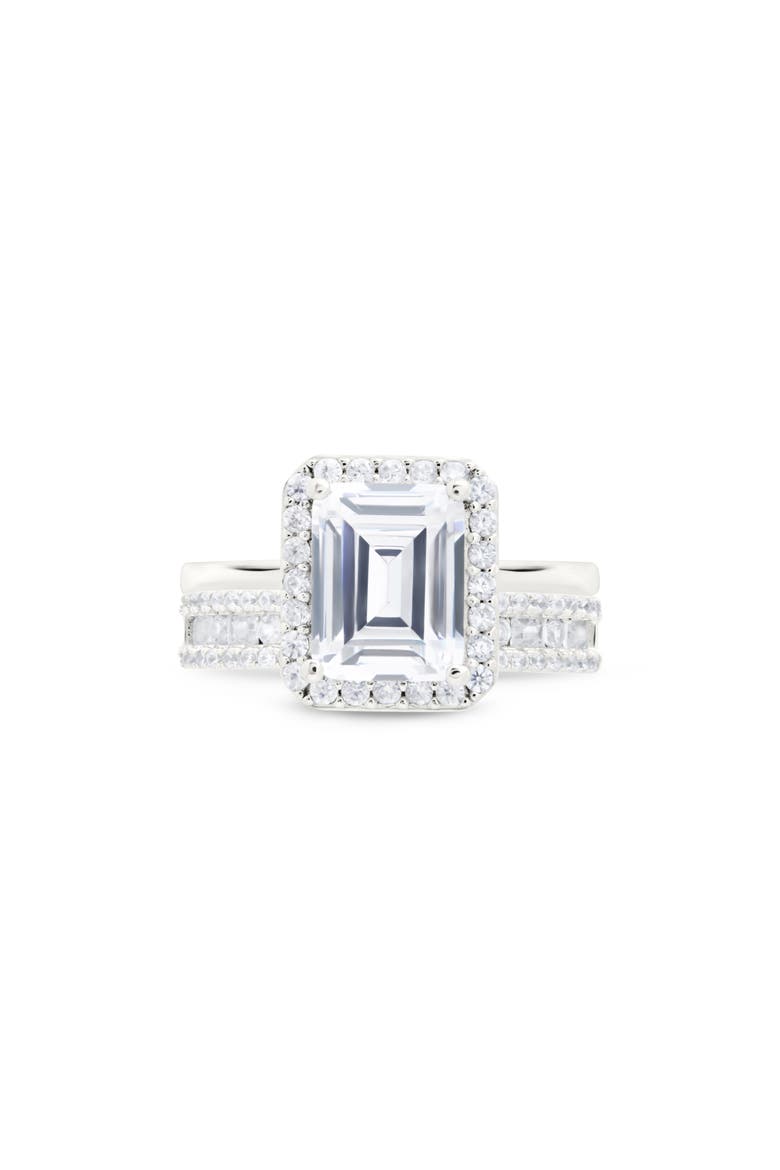Arden Cubic Zirconia Ring, Alternate, color, SILVER