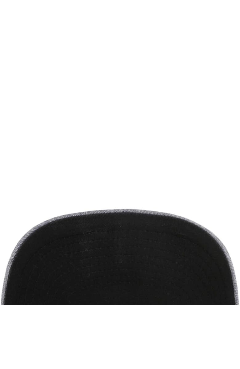 '47 Men's '47 Charcoal Atlanta Braves Carbon Rope Trucker Adjustable Hat, Alternate, color, 