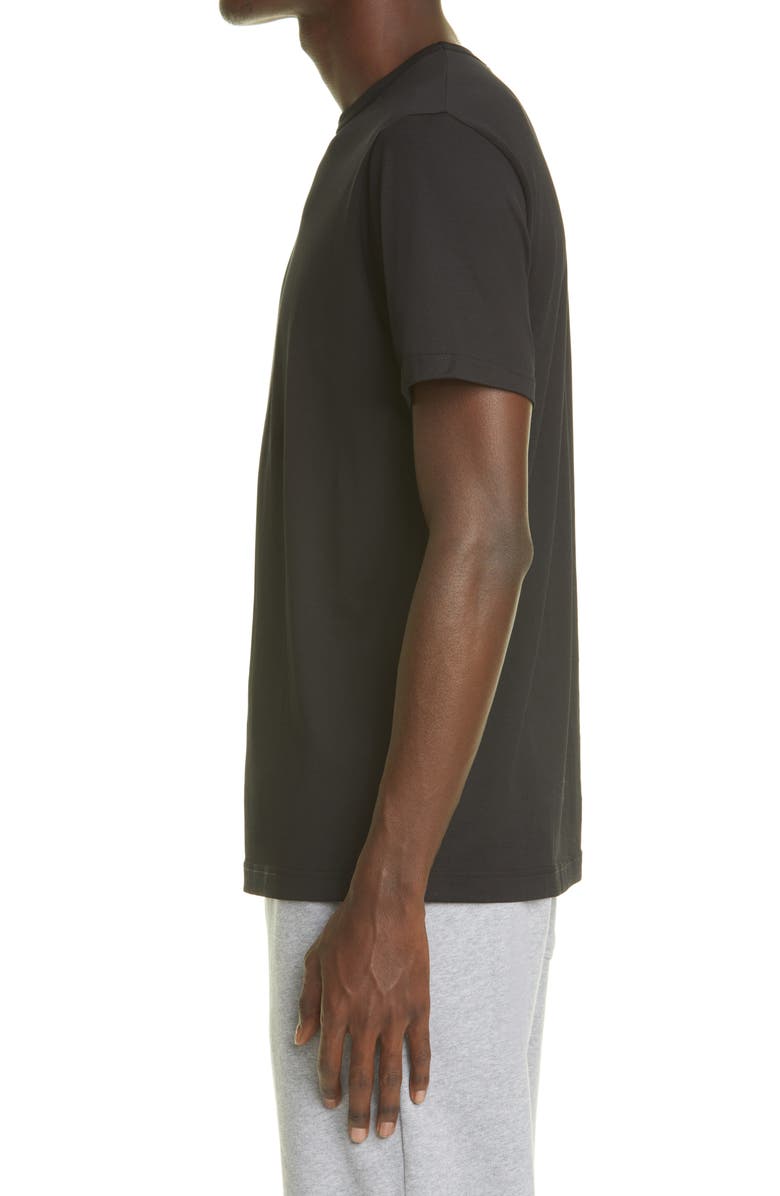 Sunspel Crewneck T-Shirt, Alternate, color, Black