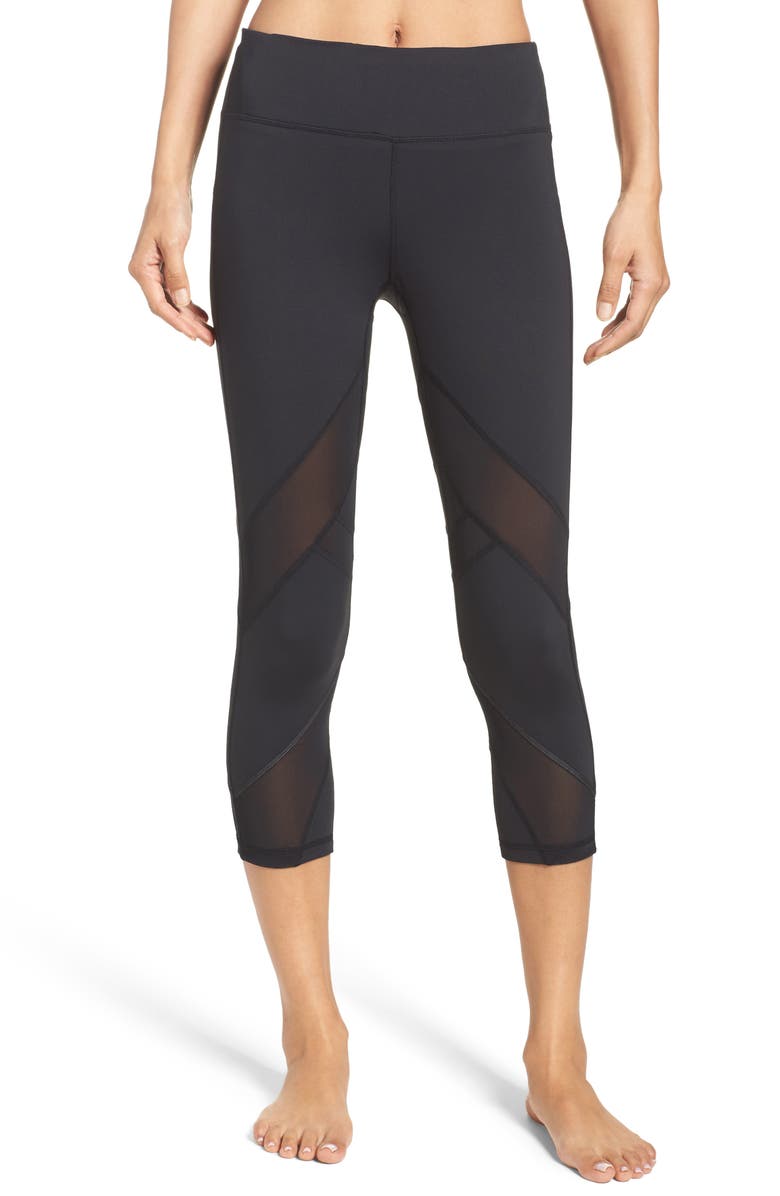 Zella Sprint Crop Leggings, Main, color,