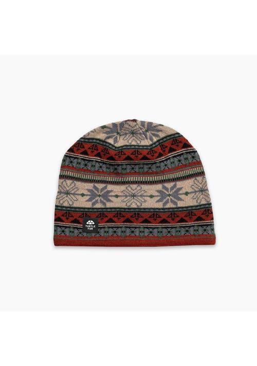 Turtle Fur Lars Merino Wool Beanie In Brown