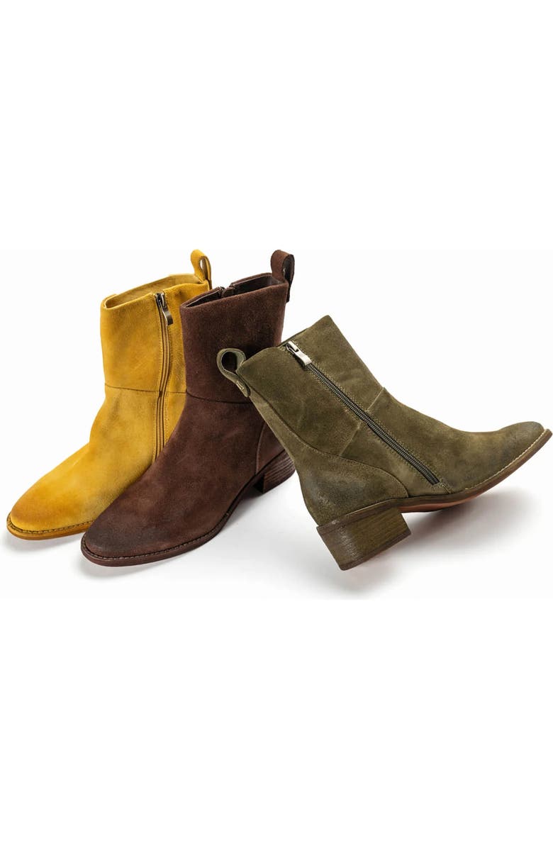 ANTELOPE Omri Bootie, Alternate, color, Mustard