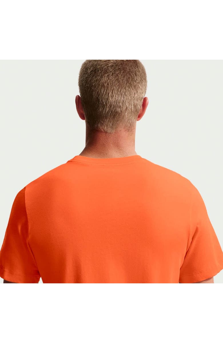 Nike Men's Nike Orange Netherlands National Team Crest T-Shirt, Alternate, color, Orange