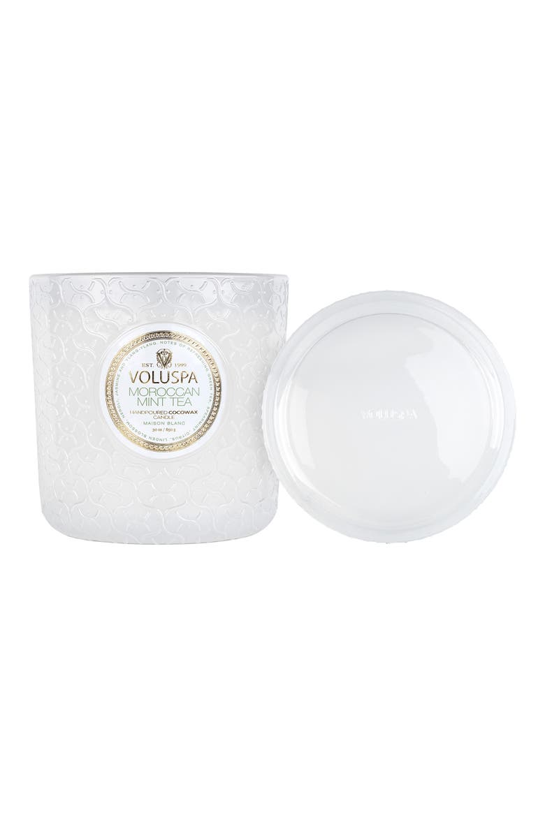 Moroccan Mint Tea Luxe Candle, Alternate, color, MORACCAN MINT