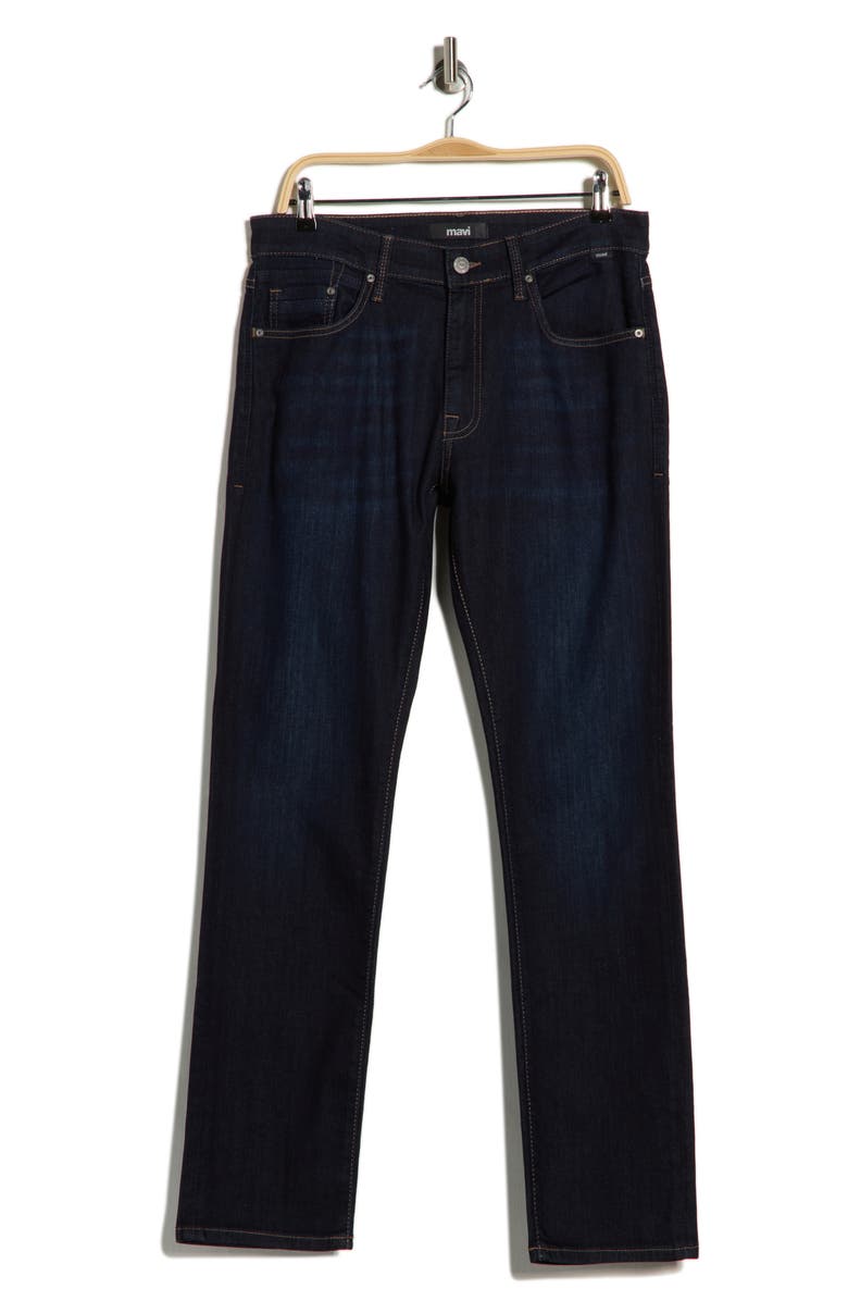 Mavi Jeans Marcus Rinsed Slim Straight Leg Jeans, Main, color, Rinsed Brushed Austi
