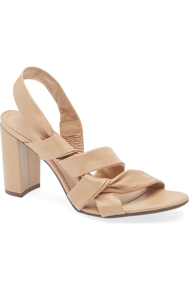 KOKO + PALENKI Brandy Slingback Sandal, Main, color, Beige Leather