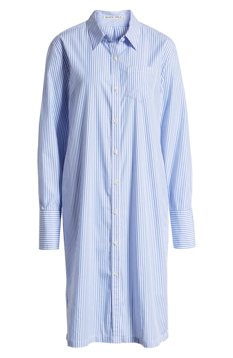 Alex Mill Stripe Midi Shirtdress, Alternate, color,