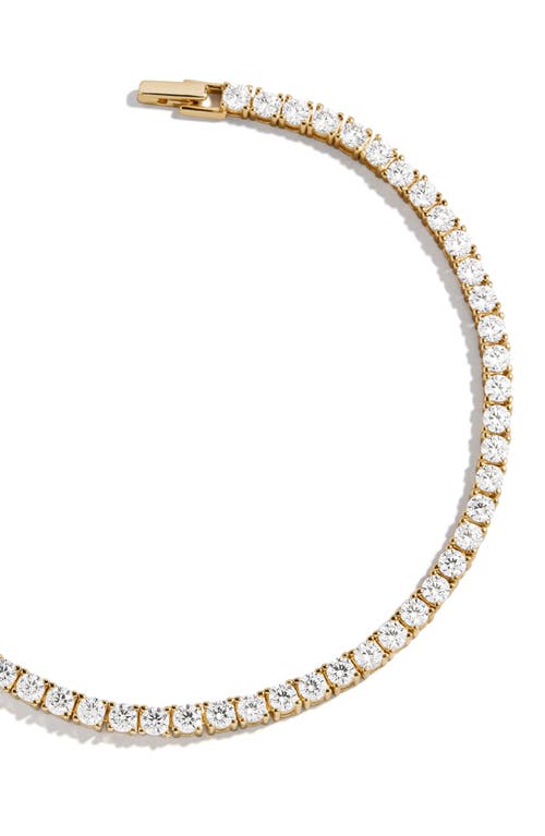 Baublebar Bennett Cubic Zirconia Tennis Bracelet In Gold