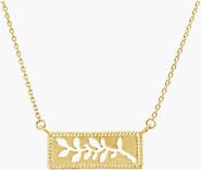 Rizen Jewelry Olive Branch Necklace