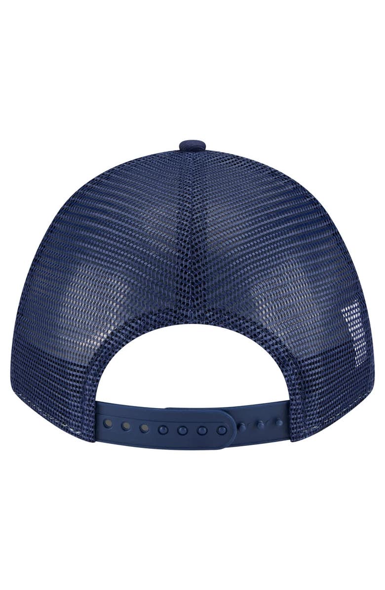 New Era Men's New Era Light Blue/Navy Chicago Cubs 2-Tone Color Pack 9FORTY Adjustable Trucker Hat, Alternate, color, 