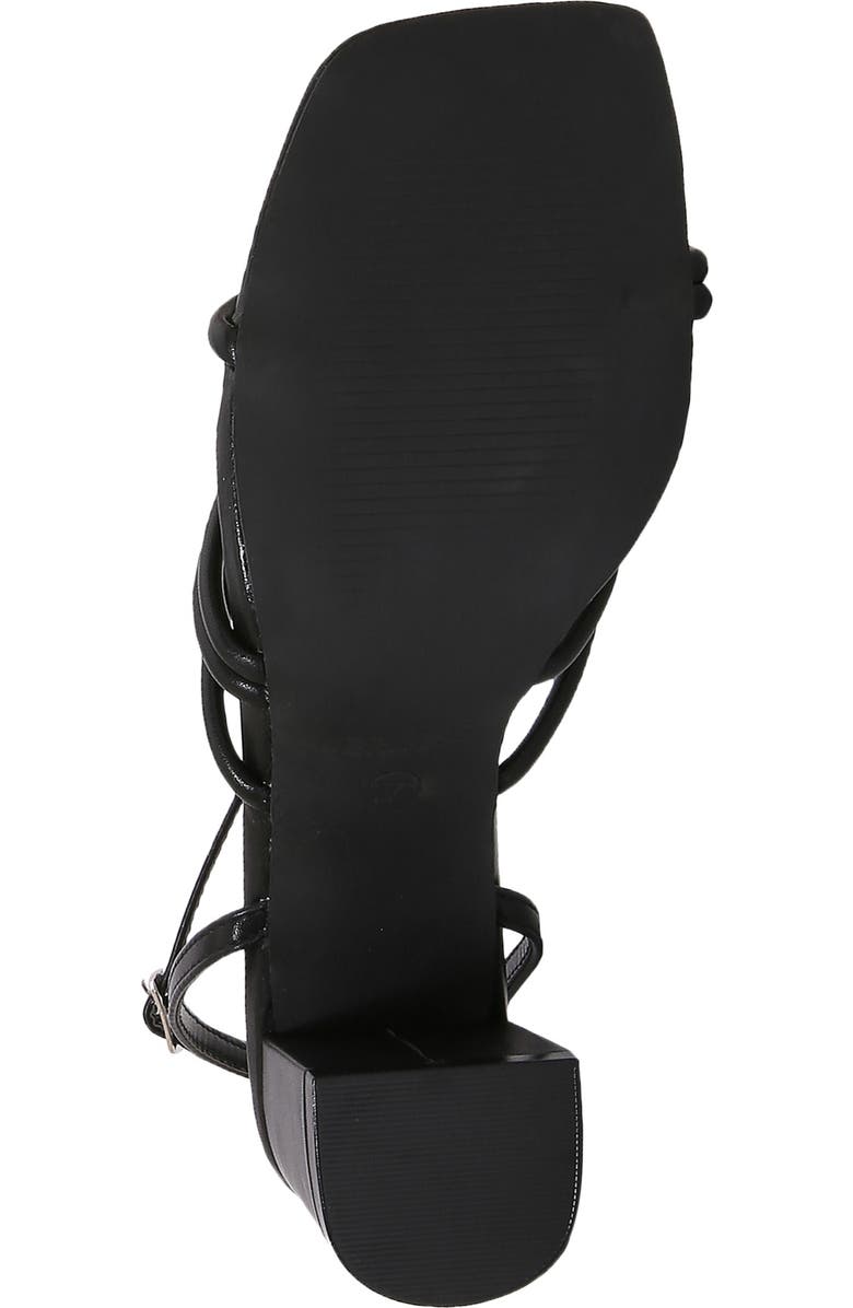BERNESS Emmarie Tubular Strap Sandal, Alternate, color, Black