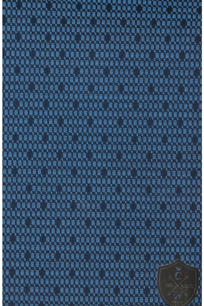 Polka Dot Cotton Pocket Square, Alternate, color, BLUE