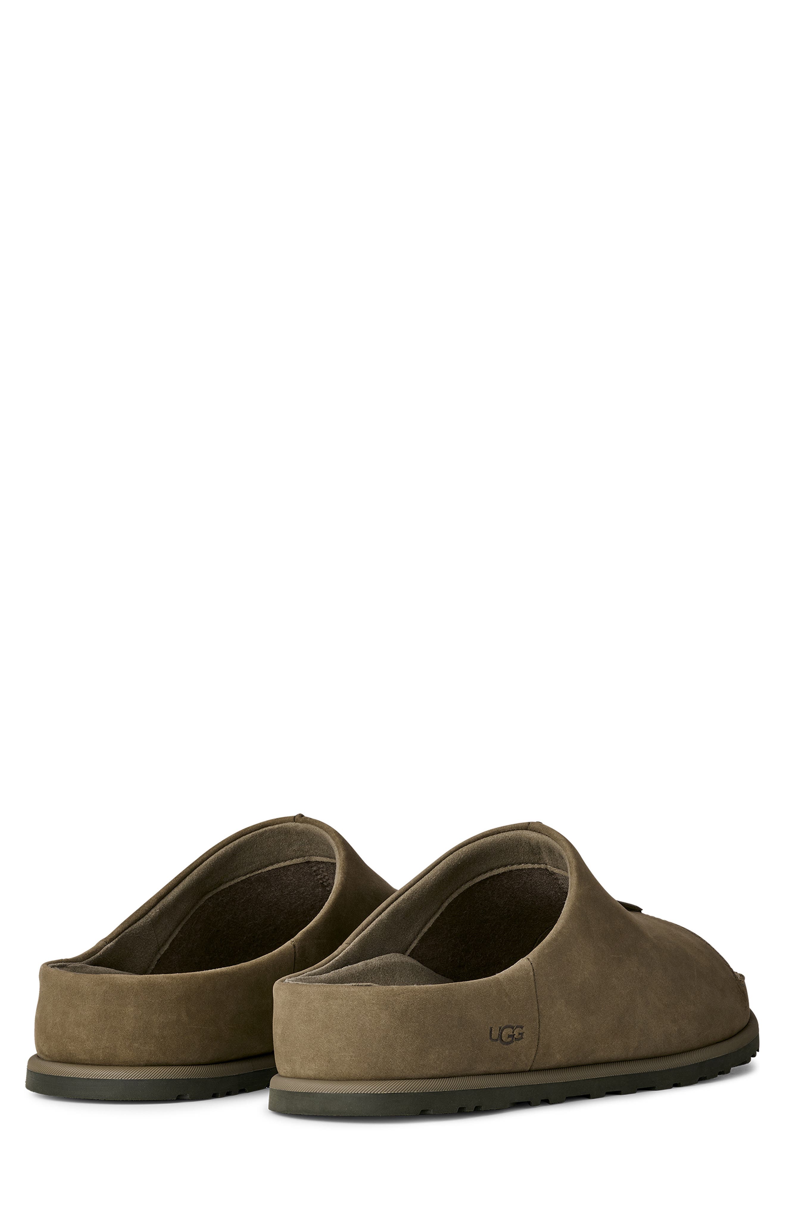 Otzo Slide Sandal, Alternate, color, BURNT OLIVE
