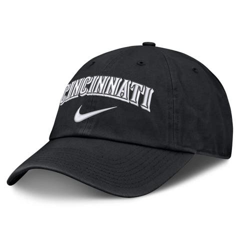 Men's Nike Black Cincinnati Reds Primetime Club Adjustable Hat