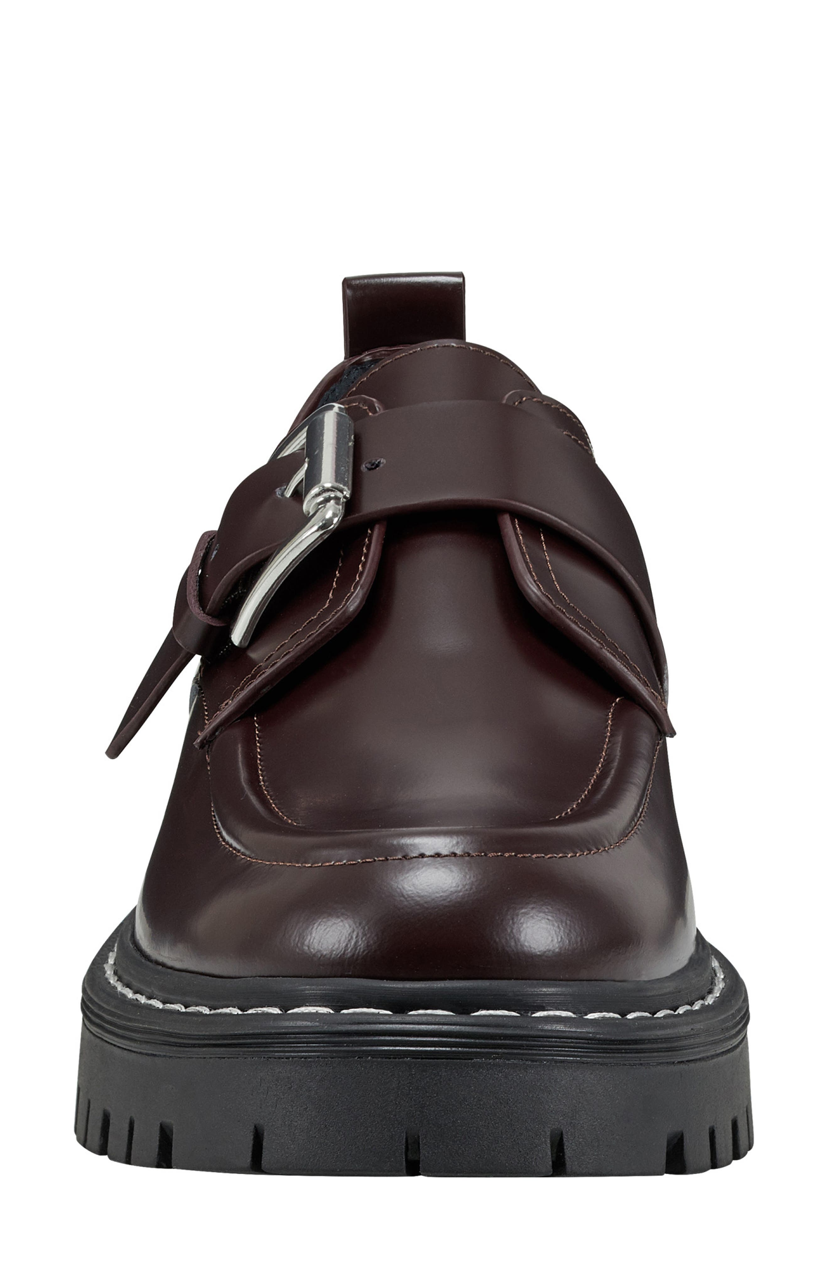 Marc Fisher LTD Tarla Platform Loafer, Alternate, color, Dark Red