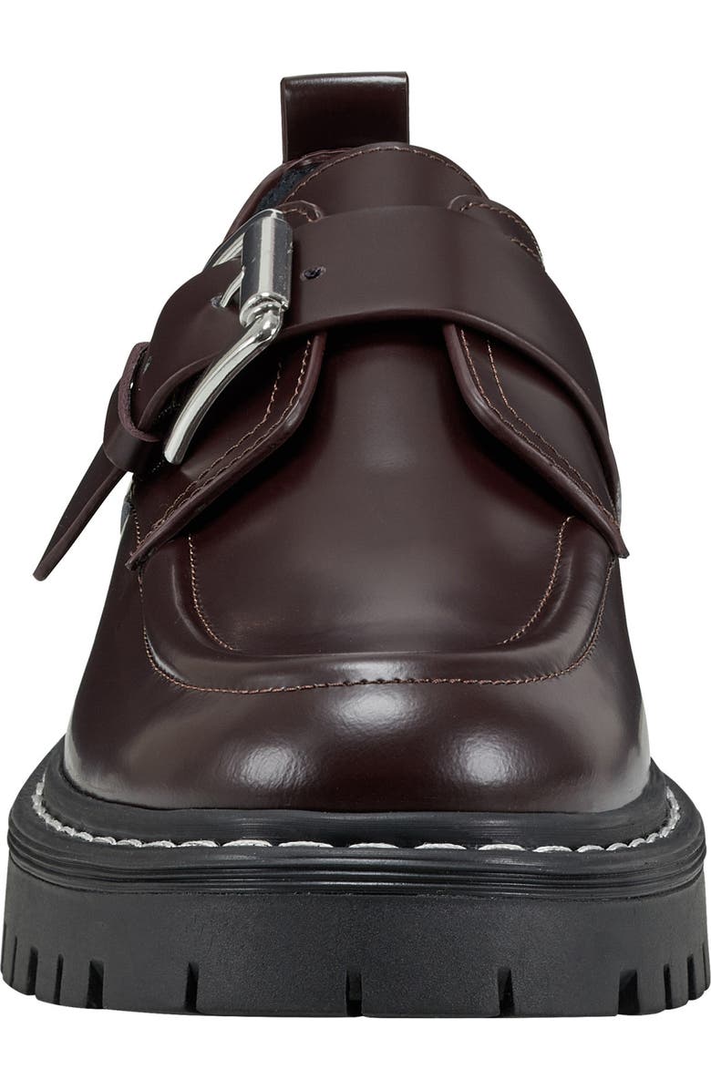 Marc Fisher LTD Tarla Platform Loafer, Alternate, color, Dark Red