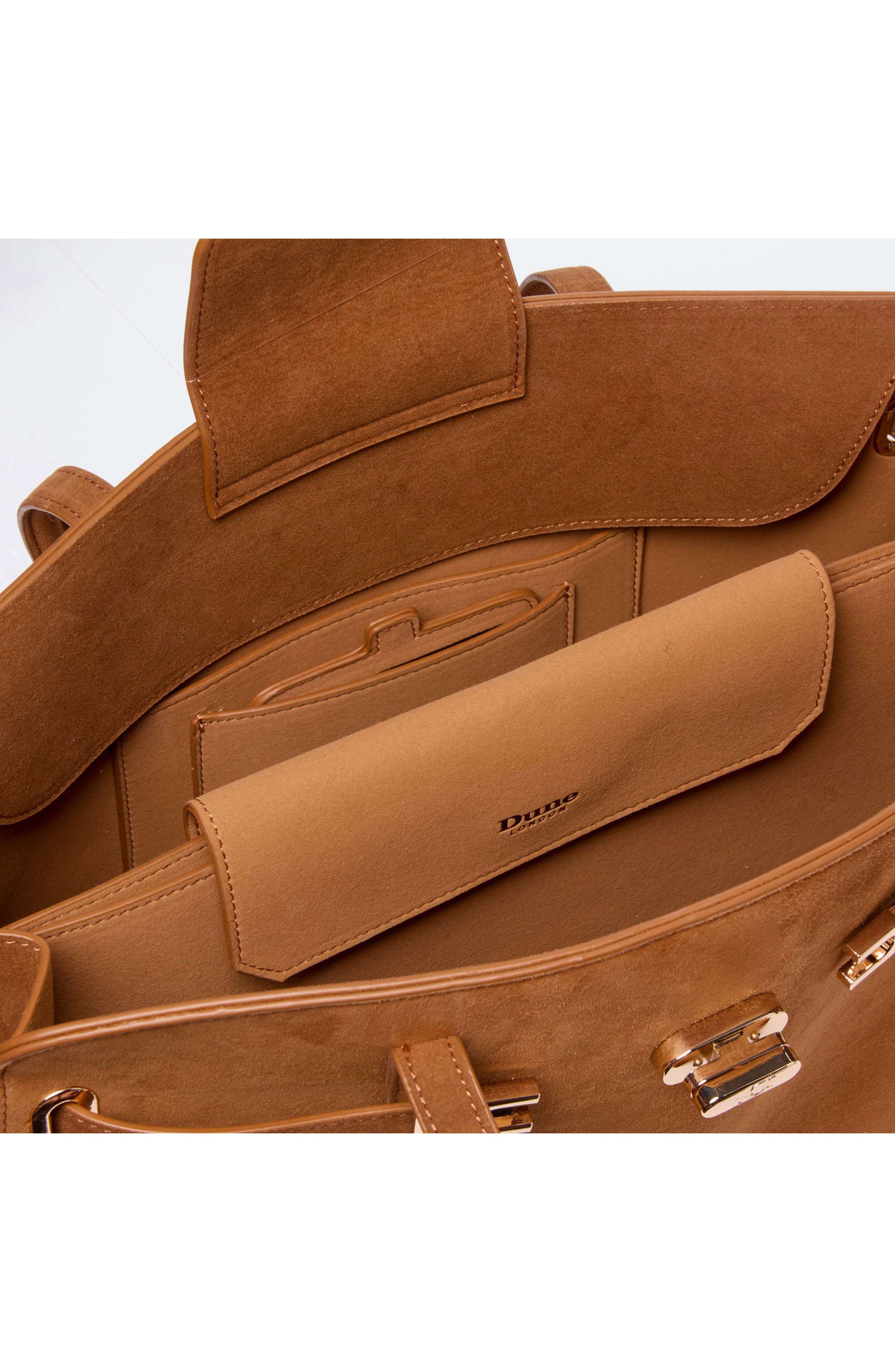 Dune London Define Tote, Alternate, color, Tan